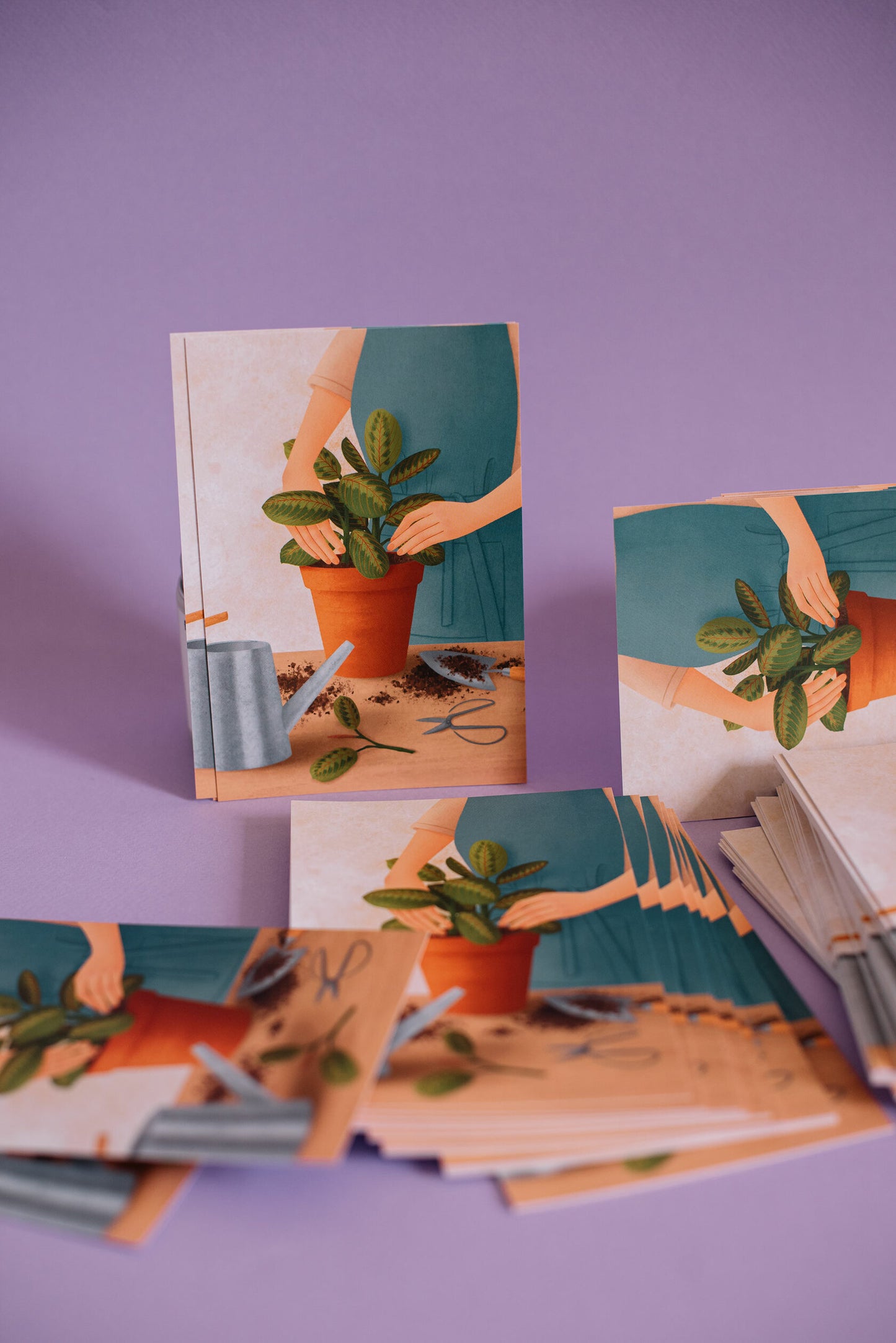 Greeting card 10x15 cm 'Love Your Plants'