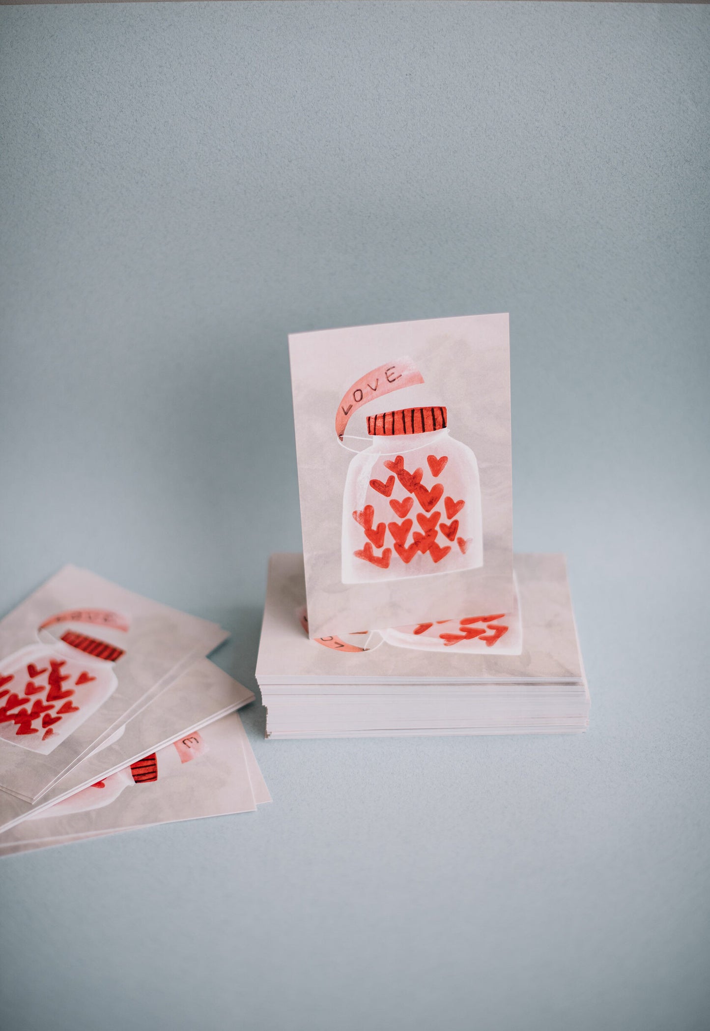 Greeting card 10x15 cm 'Love Jam'